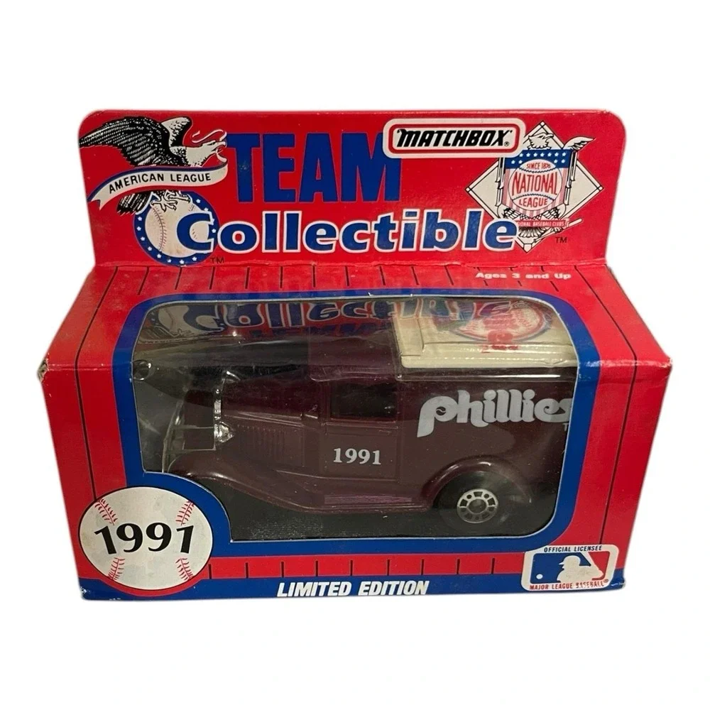 Matchbox Philadelphia Phillies 1991 Team Collectible Ford Model A Van‎